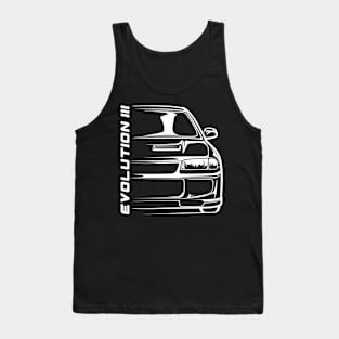 Lancer Evolution III Silhouette Tank Top